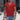 Men's V-Neck Short Sleeve T-Shirt Red