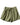 Shorts Women Linen High Waist Drawstring Relaxed Fit Cut Green