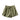Shorts Women Linen High Waist Drawstring Relaxed Fit Cut Green