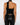 Women Sleeveless Top Asymmetrical Neckband Detail Design 11