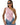 Women Top One Shoulder Asymmetrical Neckline Lace Design Pink