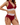 Women's Halter Neck Bikini Set with Striped Elastic Bands and Side Tie Bottoms | imported-image-1