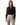 Women's Long Sleeve Blouse with Openwork Cut-Out Sleeves and Pointed Collar | imported-image-1