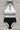 Women's Halter Neck One-Piece Swimsuit with Keyhole Cutout and Striped Midsection | imported-image-7