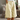 Women's Button Front Elastic Waist Knee Length Shorts Beige