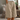 Women's Button Front Elastic Waist Knee Length Shorts Khaki