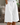 Women's Button Front Elastic Waist Knee Length Shorts White