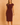 Women's Cap Sleeve Pleated Midi Dress Brown