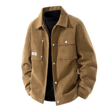 Women’s Corduroy Sherpa Lined Jacket-Jacket for women-CaldwellVoss