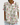 Women's Floral Print Short Sleeve Peter Pan Blouse White 3