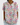 Women's Floral Print Short Sleeve Peter Pan Blouse White 7