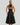 Womens Halter Neck Deep V Bodice Flared Midi Dress 13