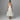 Womens Halter Neck Deep V Bodice Flared Midi Dress White