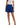 Women's High-Waisted Smocked Tiered Mini Skirt Blue