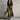Women's Linen Shirt and Tie-Waist Maxi Skirt Set Black Green
