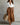 Women's Linen Shirt and Tie-Waist Maxi Skirt Set White Brown