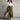 Women's Linen Shirt and Tie-Waist Maxi Skirt Set White Green