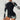Womens Long Sleeve Front Zip Floral Rashguard Swimsuit 6
