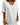 Women's Oversized V-Neck T-Shirt with Cuffed Short Sleeves White