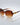 Women's Patterned Butterfly Sunglasses with Metallic Accents Amber