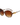 Women's Patterned Butterfly Sunglasses with Metallic Accents Leopard