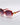 Women's Patterned Butterfly Sunglasses with Metallic Accents Red & Pink