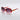 Women's Patterned Butterfly Sunglasses with Metallic Accents Red & Pink