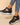 Women's Platform Cut-Out Sandals with Hook-and-Loop Strap 1