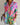 Women's Printed Button Down Shirt with Front Pockets 1