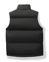 Women’s Puffer Vest with Stand Collar-Vests for women-CaldwellVoss