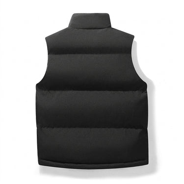 Women’s Puffer Vest with Stand Collar-Vests for women-CaldwellVoss