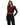 Women's Ruched Mesh Long Sleeve Cropped Top 1