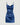 Women's Satin Cowl Neck Mini Dress Blue