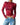 Women's Sheer Floral Lace Mock Neck Long Sleeve Top Bordeaux