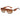 Women's Square Patterned Studded Sunglasses Brown & Leopard