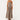 Women's Strapless Printed Maxi Dress Brown Checkered