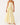 Women's Strapless Printed Maxi Dress Yellow