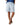 Women's Striped Relaxed Fit Shorts Sky Blue