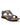 Women's T-Strap Sandals with Adjustable Straps and Contoured Soles Dark Blue