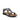 Women's T-Strap Sandals with Adjustable Straps and Contoured Soles Dark Blue