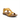 Women's T-Strap Sandals with Adjustable Straps and Contoured Soles Yellow