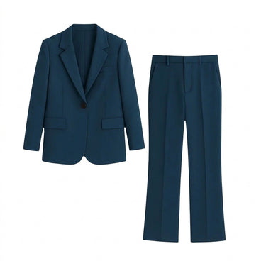 Women’s Two-Piece Blazer and Trousers Set-Sets for women-CaldwellVoss