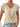 Women's V-Neck Short Cuffed Sleeve Top with Front Twist Hem Apricot