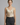 Women’s V Neck Sleeveless Tank Top Wide Straps Champagne