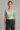 Women’s V Neck Sleeveless Tank Top Wide Straps Mint Green