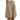 Womens Wide Leg Shorts with Elastic Waistband and Button Detail Khaki