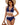 Women's Halter Neck Bikini Set with Striped Elastic Bands and Side Tie Bottoms | imported-image-19