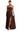 Women’s Strapless Asymmetric Bodice Maxi Dress with Neck Scarf