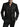 Men’s Two-Piece Blazer and Trousers Set with Notched Lapel and Button Closure