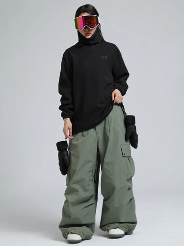 Men’s Baggy Cargo Pants with Elasticated Waistband-Pants for Men-CaldwellVoss